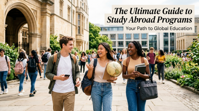 The Ultimate Guide to Study Abroad Programs: Your Path to Global Education