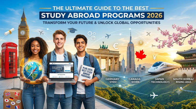 The Ultimate Guide to the Best Study Abroad Programs in 2026: Transform Your Future