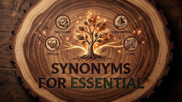 Synonyms for Essential