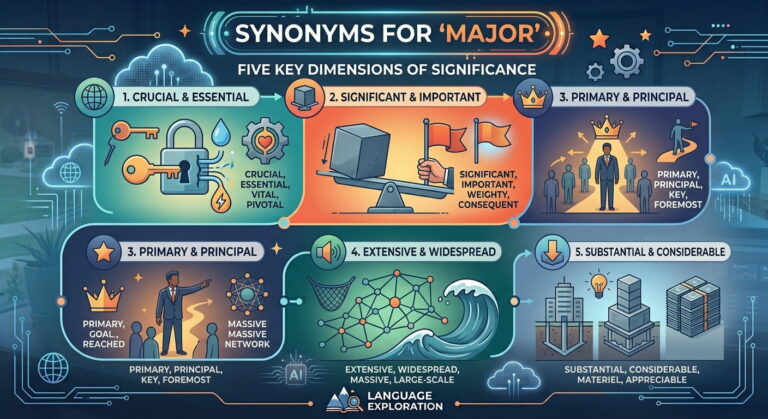 Synonyms for Major